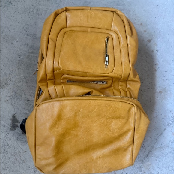 Stylish Yellow Backpack for Men